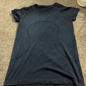 Size 10 blue lululemon swiftly tech! Barely worn!